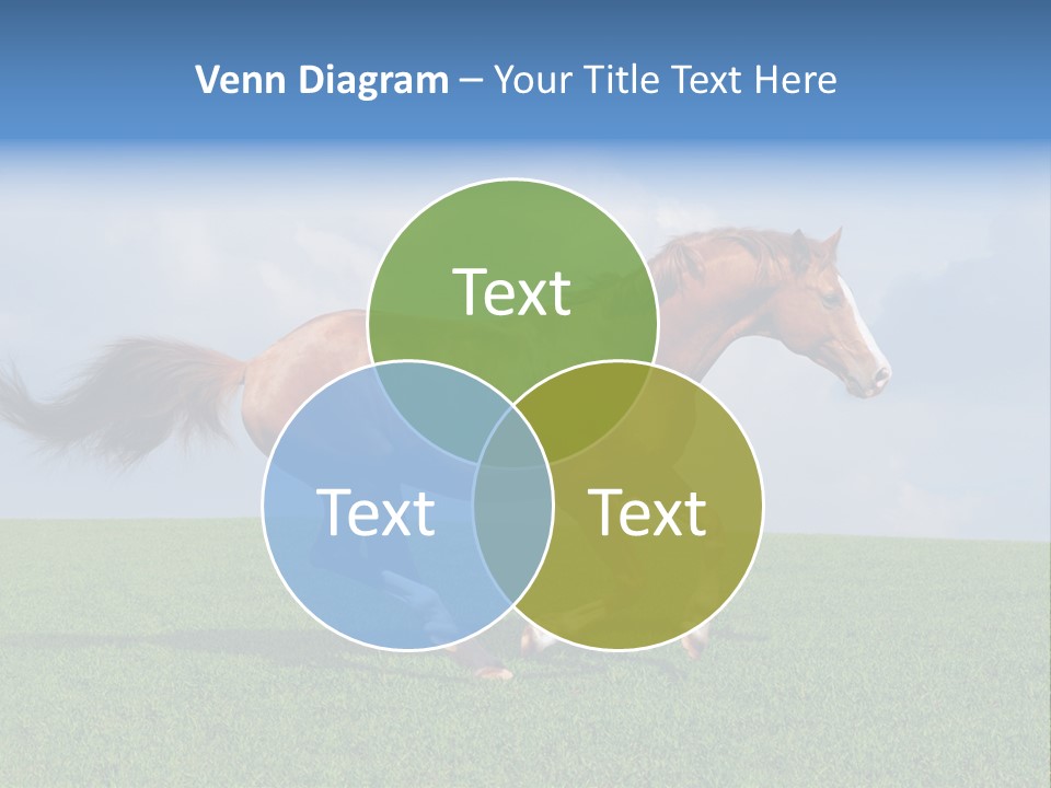 Equestrian Nature Racing PowerPoint Template