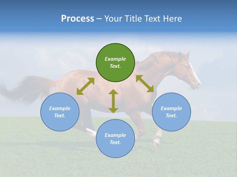 Equestrian Nature Racing PowerPoint Template