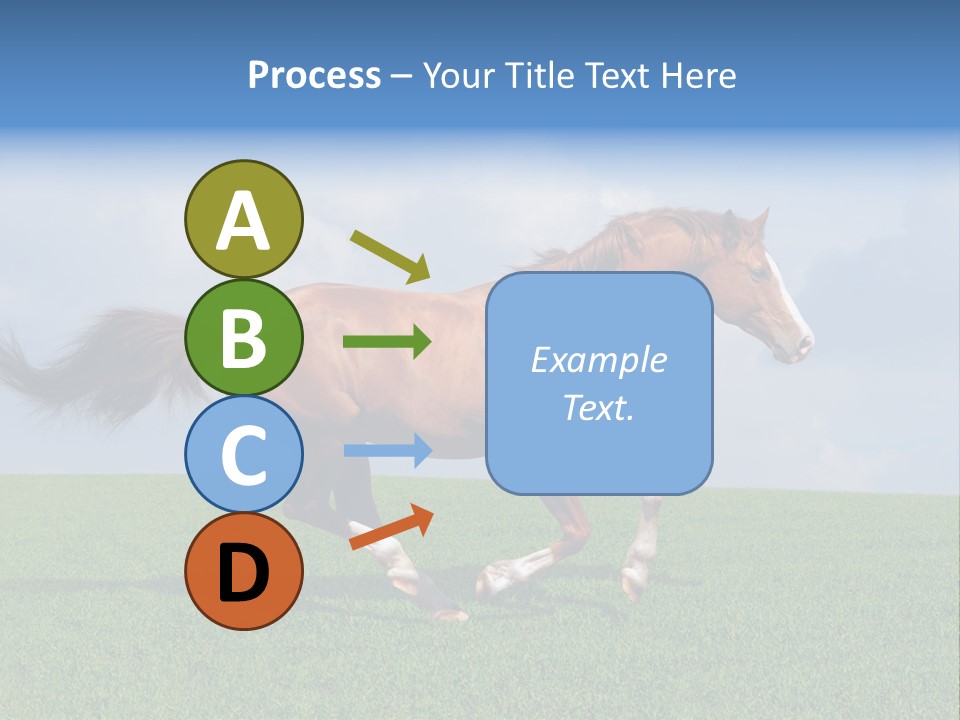 Equestrian Nature Racing PowerPoint Template
