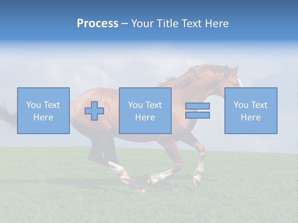 Equestrian Nature Racing PowerPoint Template
