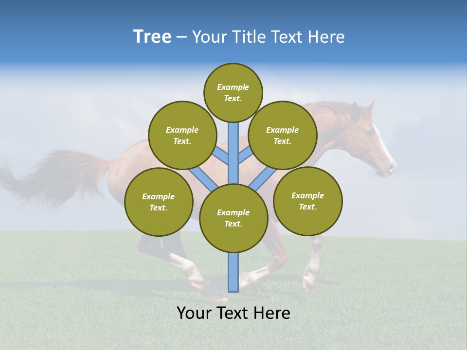 Equestrian Nature Racing PowerPoint Template