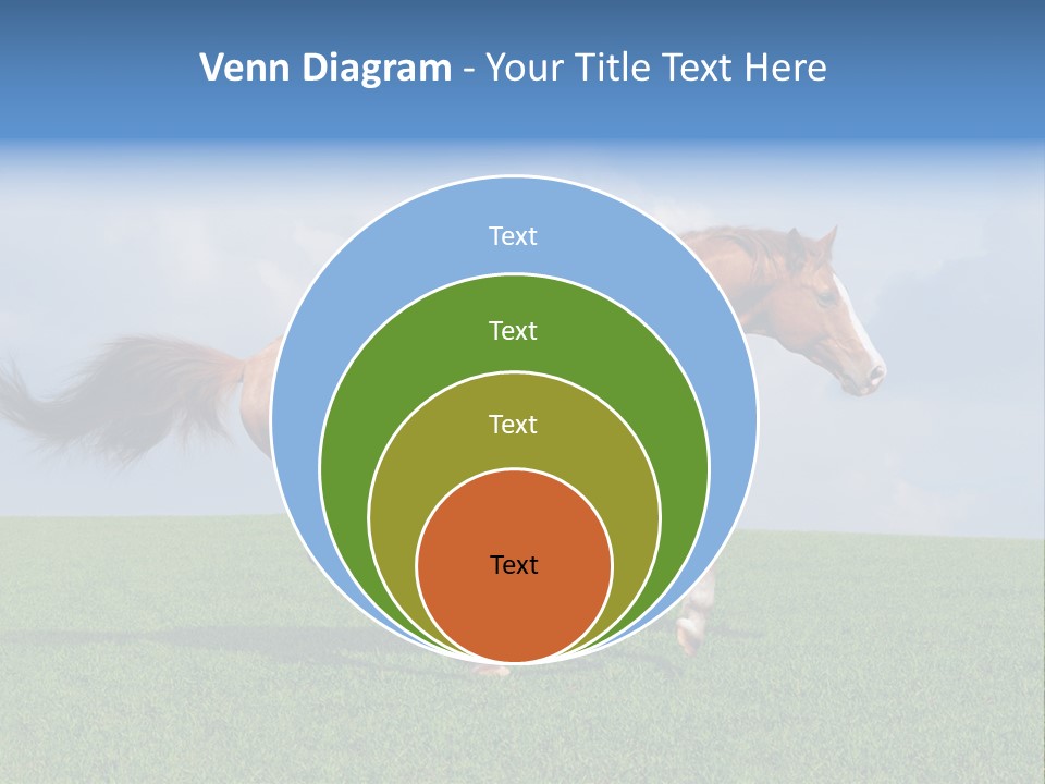 Equestrian Nature Racing PowerPoint Template