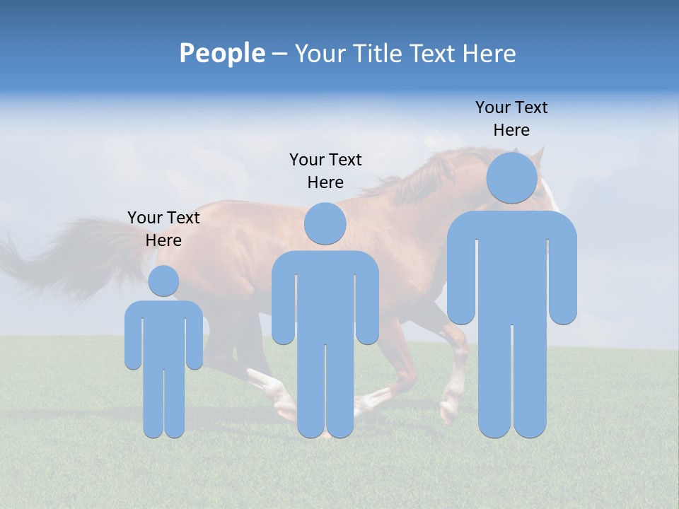 Equestrian Nature Racing PowerPoint Template