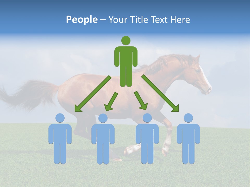 Equestrian Nature Racing PowerPoint Template
