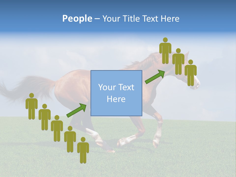 Equestrian Nature Racing PowerPoint Template