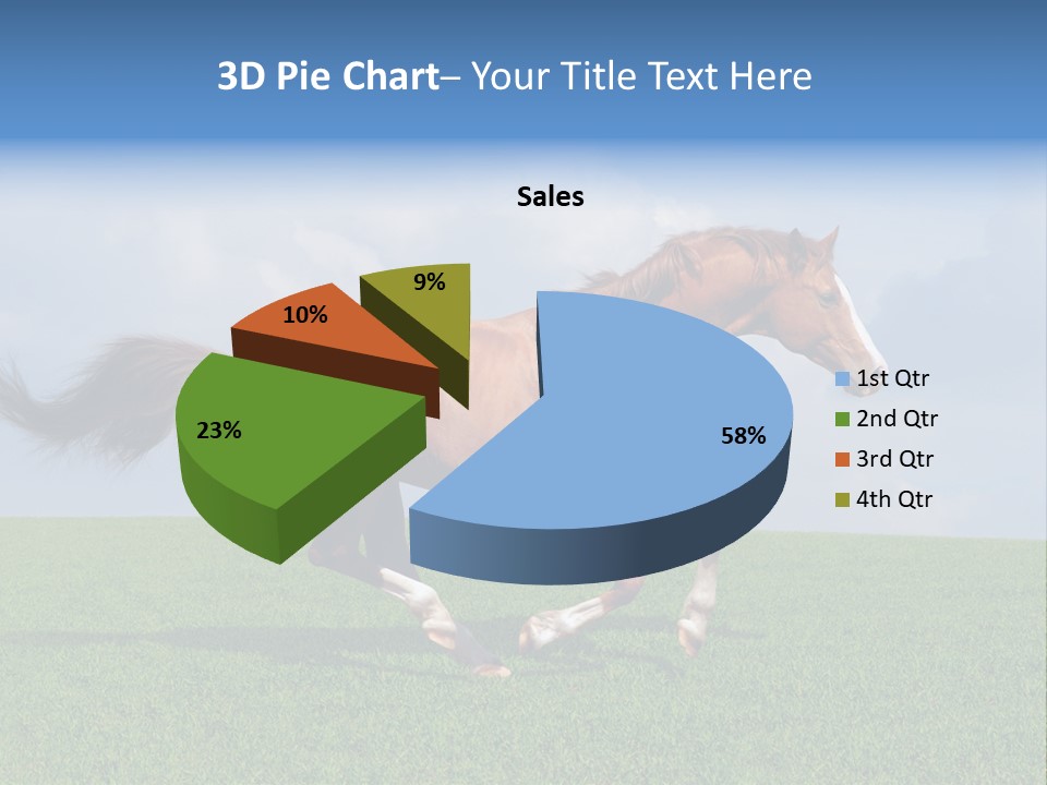 Equestrian Nature Racing PowerPoint Template