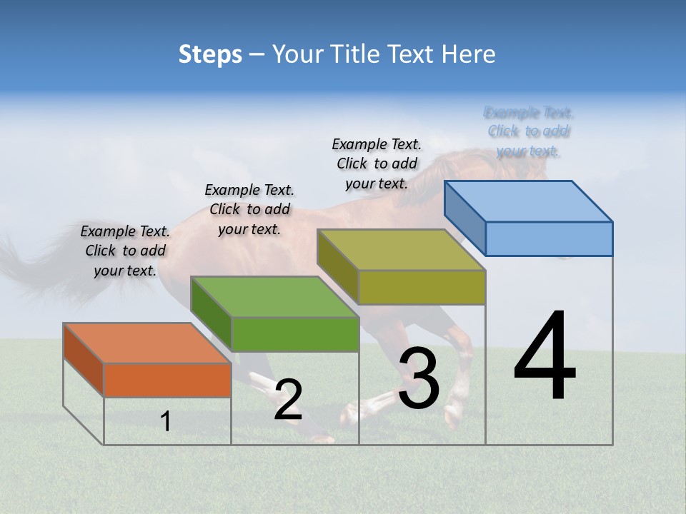 Equestrian Nature Racing PowerPoint Template