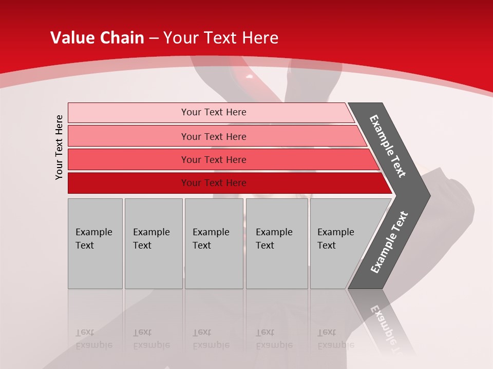 Person Beautiful Pose PowerPoint Template
