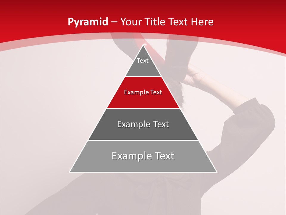 Person Beautiful Pose PowerPoint Template