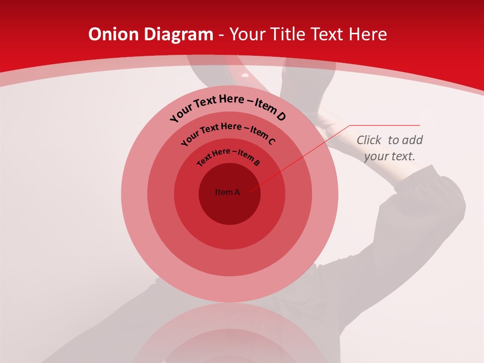 Person Beautiful Pose PowerPoint Template