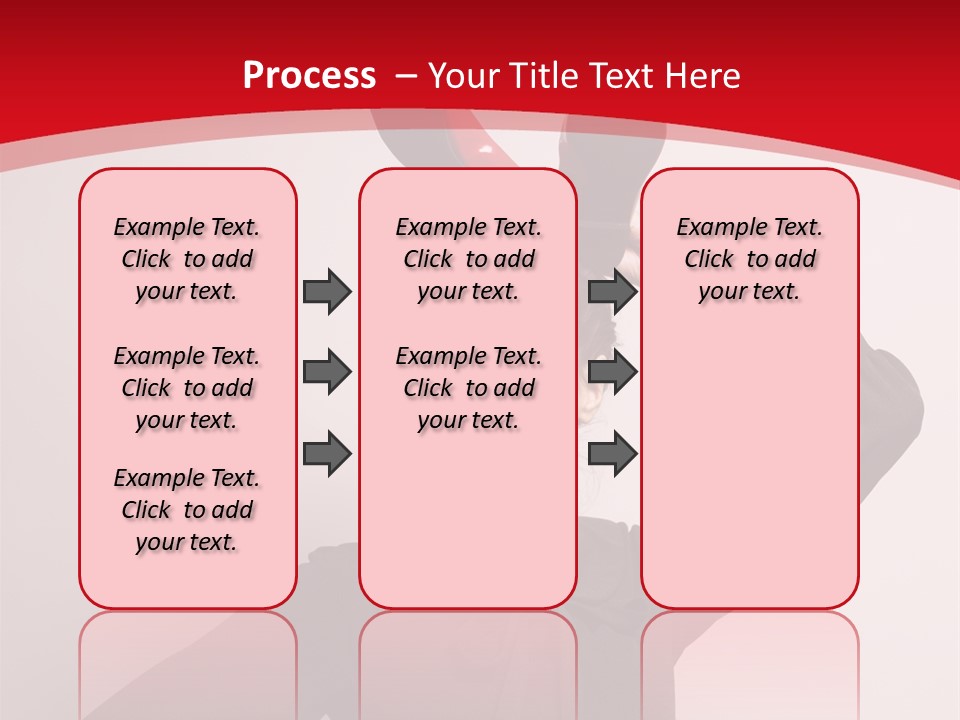 Person Beautiful Pose PowerPoint Template