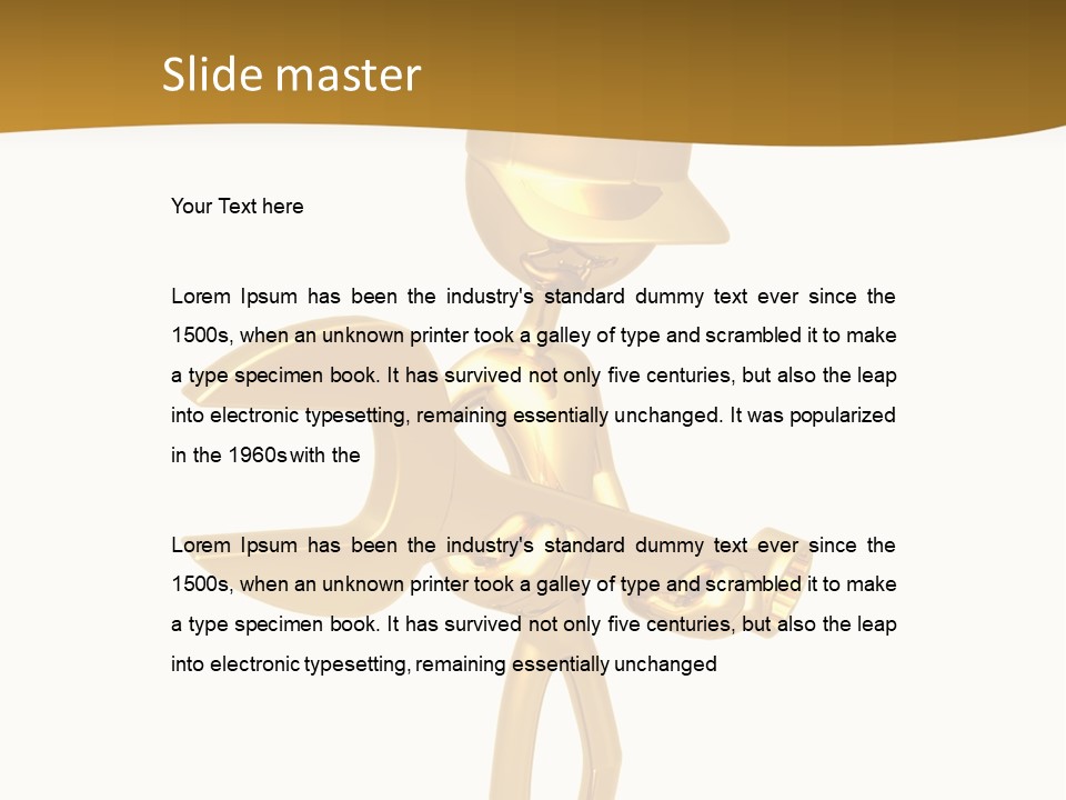 Handyman Industry Concept PowerPoint Template