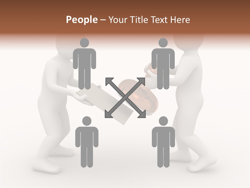 Development Insulated Human PowerPoint Template