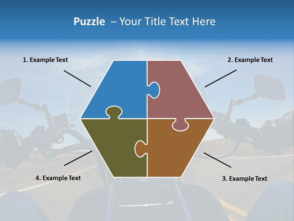 Man Risky Power PowerPoint Template