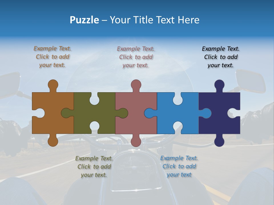 Man Risky Power PowerPoint Template