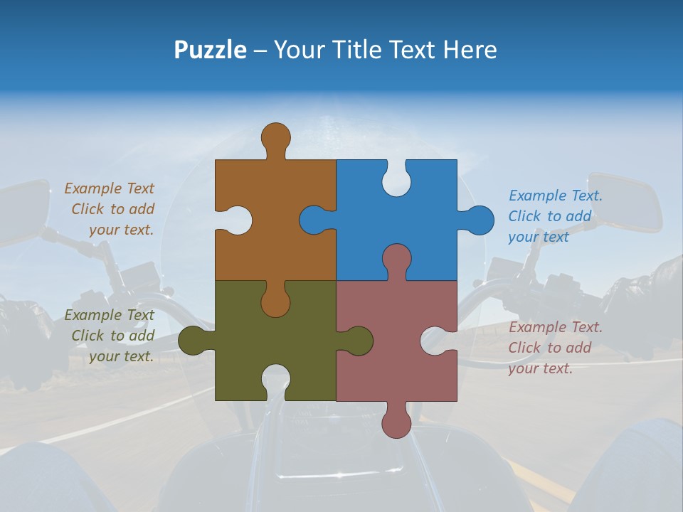 Man Risky Power PowerPoint Template