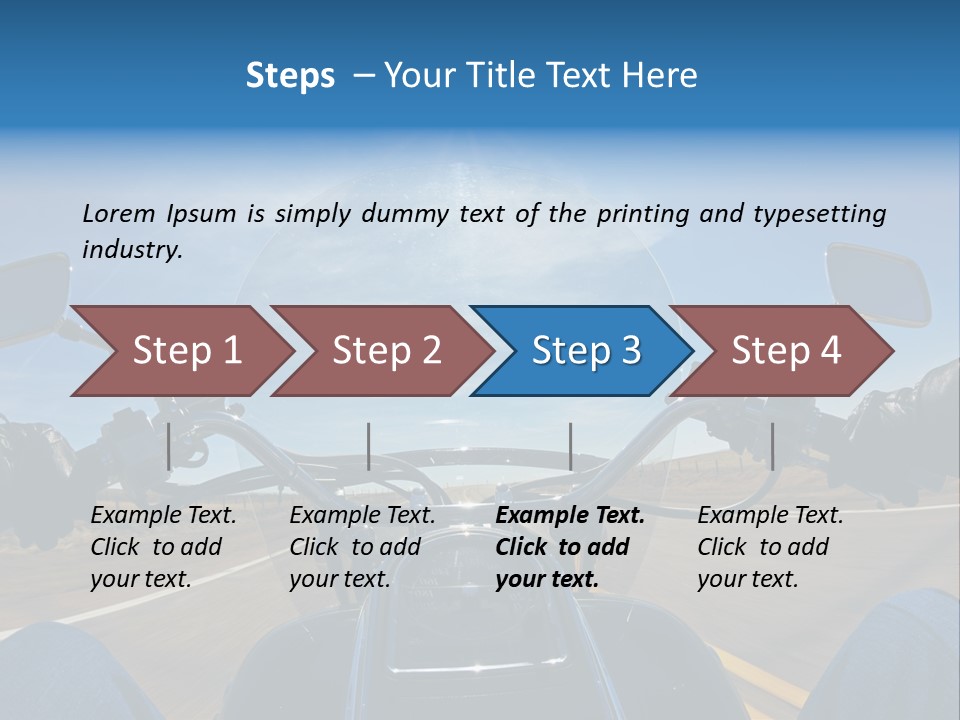 Man Risky Power PowerPoint Template