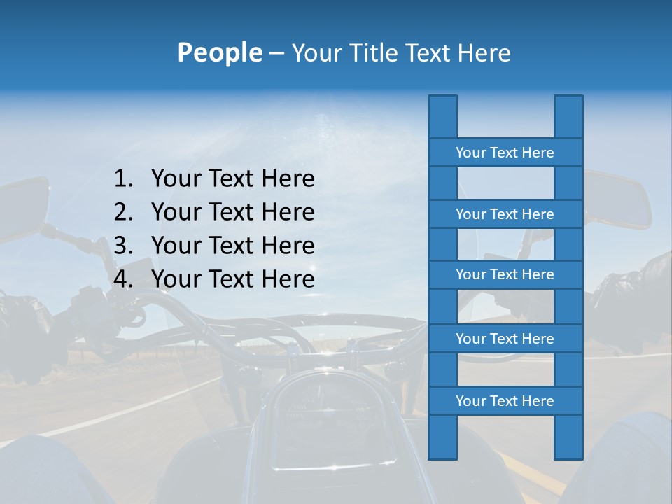 Man Risky Power PowerPoint Template