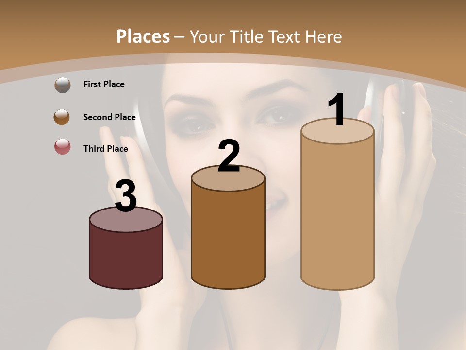 Entertainment Fun Female PowerPoint Template