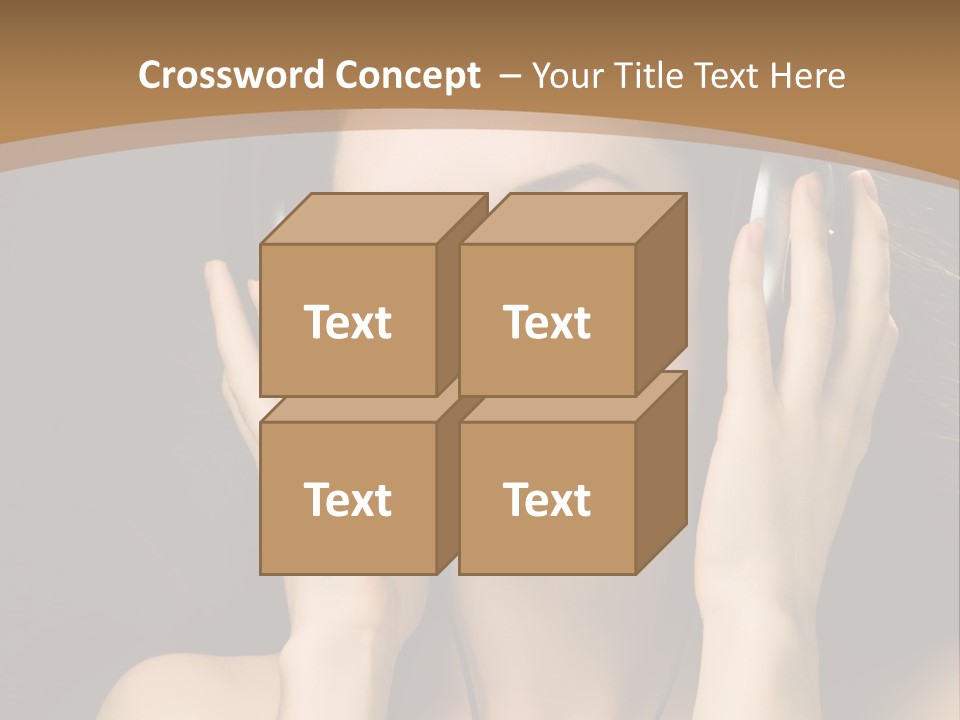 Entertainment Fun Female PowerPoint Template