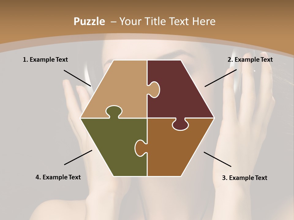 Entertainment Fun Female PowerPoint Template