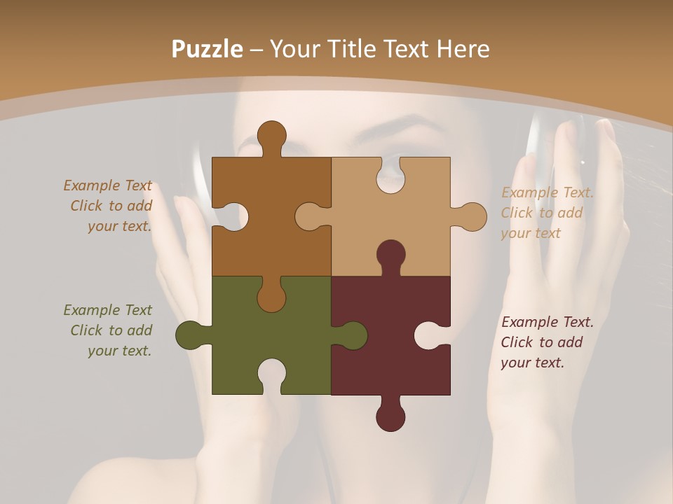 Entertainment Fun Female PowerPoint Template