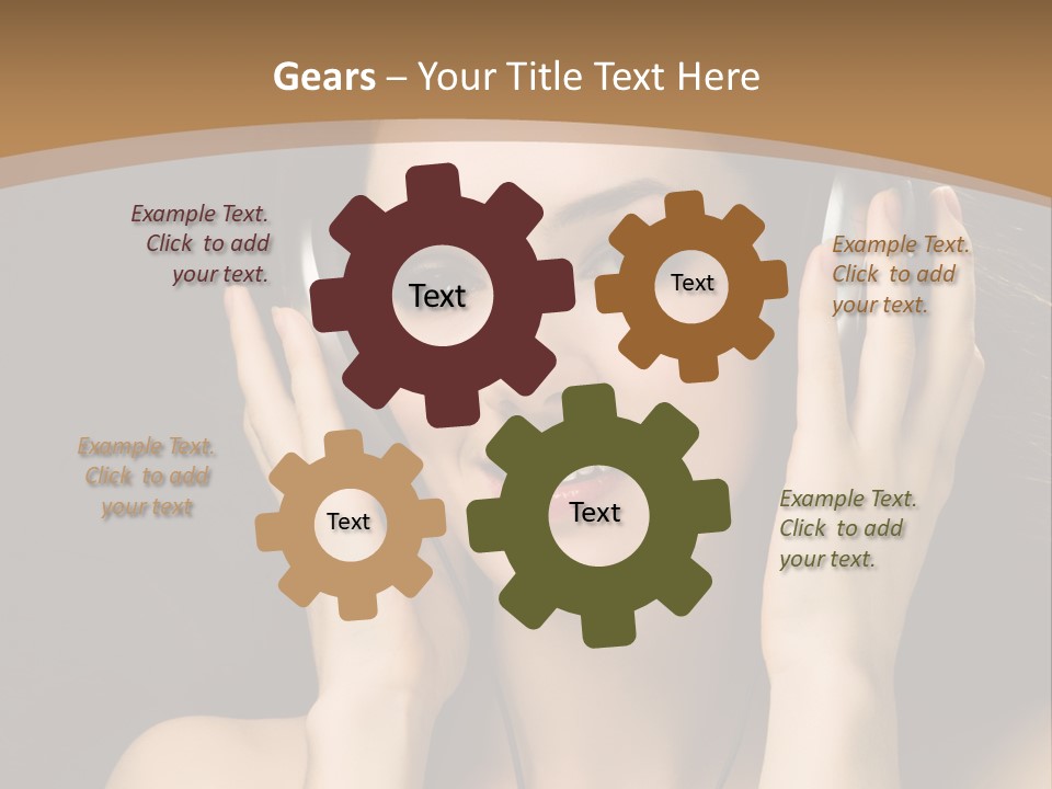 Entertainment Fun Female PowerPoint Template