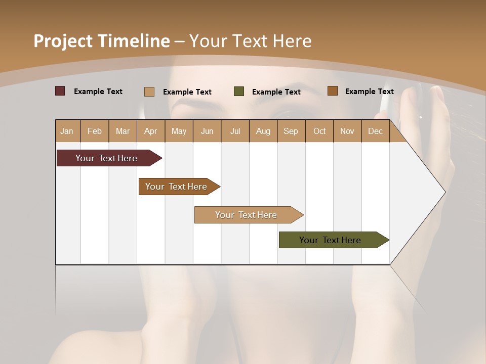 Entertainment Fun Female PowerPoint Template