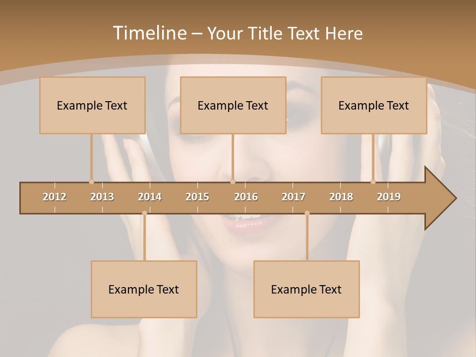 Entertainment Fun Female PowerPoint Template