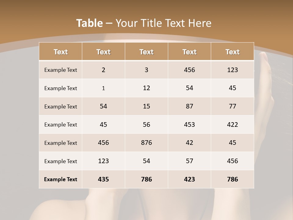 Entertainment Fun Female PowerPoint Template