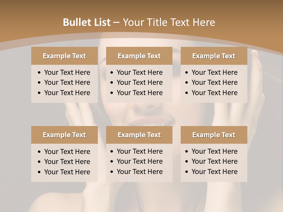 Entertainment Fun Female PowerPoint Template