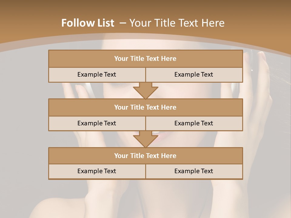 Entertainment Fun Female PowerPoint Template