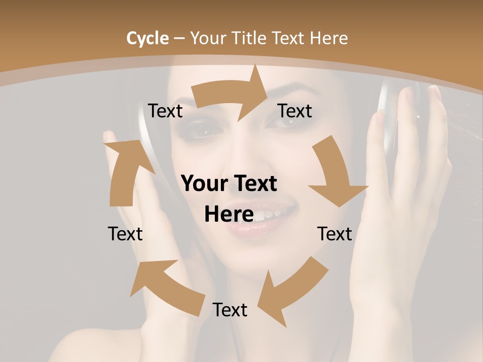 Entertainment Fun Female PowerPoint Template