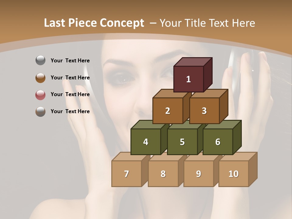 Entertainment Fun Female PowerPoint Template