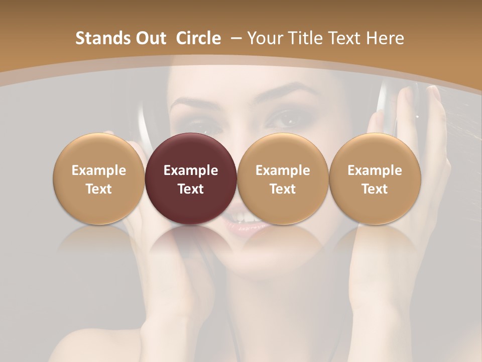 Entertainment Fun Female PowerPoint Template