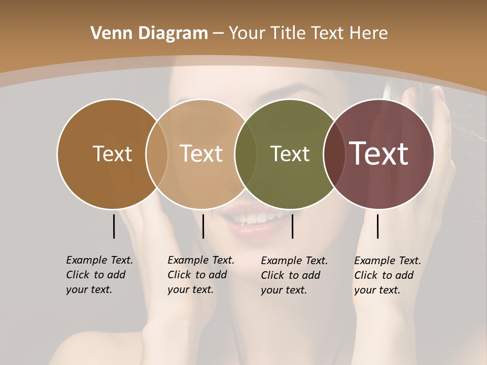 Entertainment Fun Female PowerPoint Template