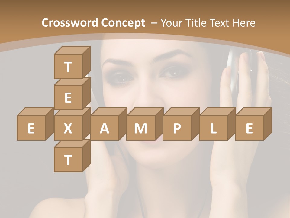 Entertainment Fun Female PowerPoint Template