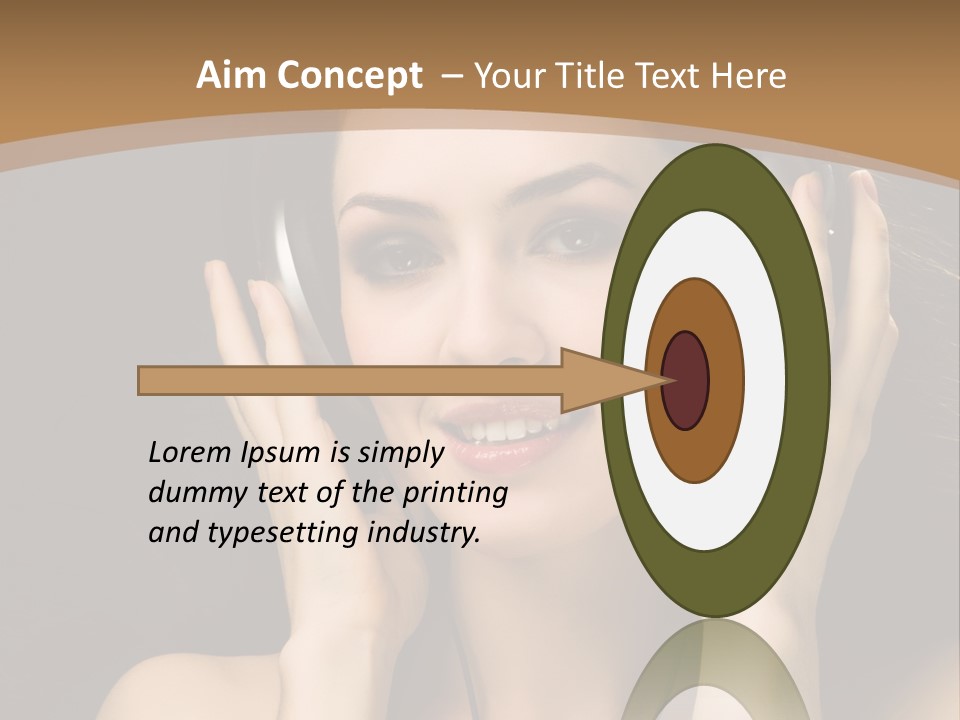 Entertainment Fun Female PowerPoint Template