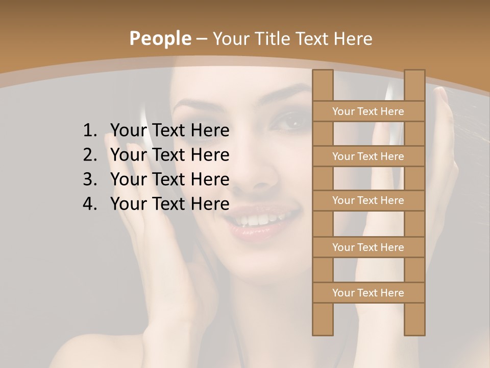 Entertainment Fun Female PowerPoint Template