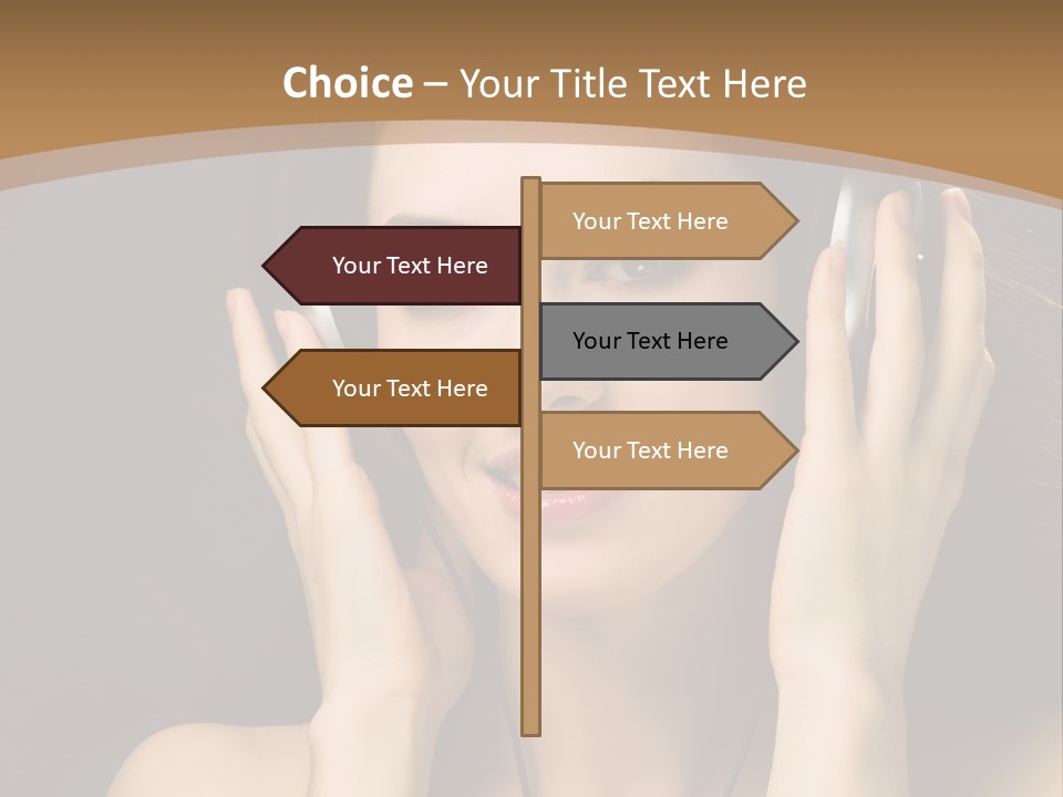 Entertainment Fun Female PowerPoint Template