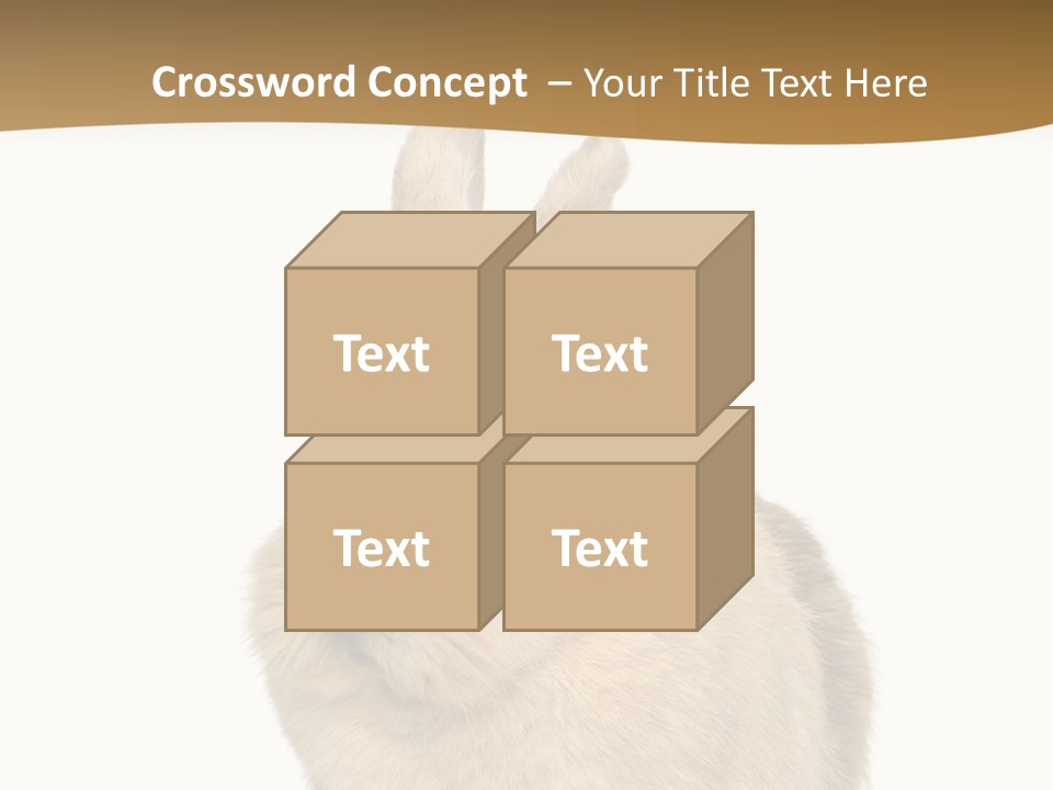 Bunny Pets Hear PowerPoint Template