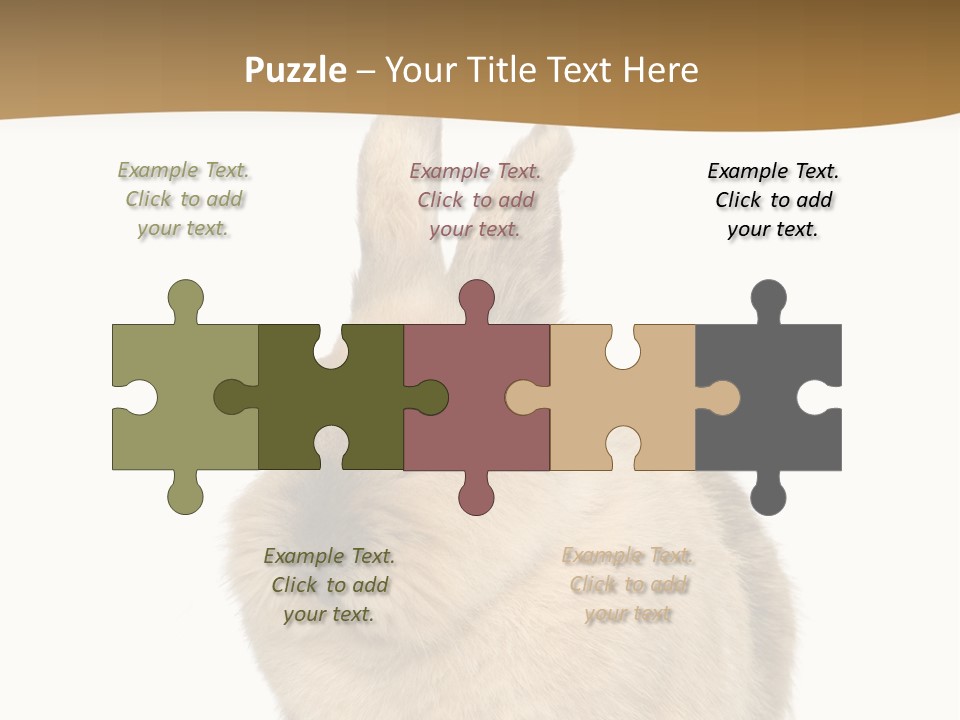 Bunny Pets Hear PowerPoint Template