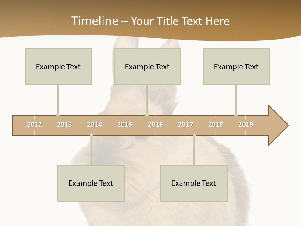 Bunny Pets Hear PowerPoint Template