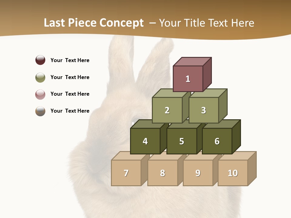 Bunny Pets Hear PowerPoint Template