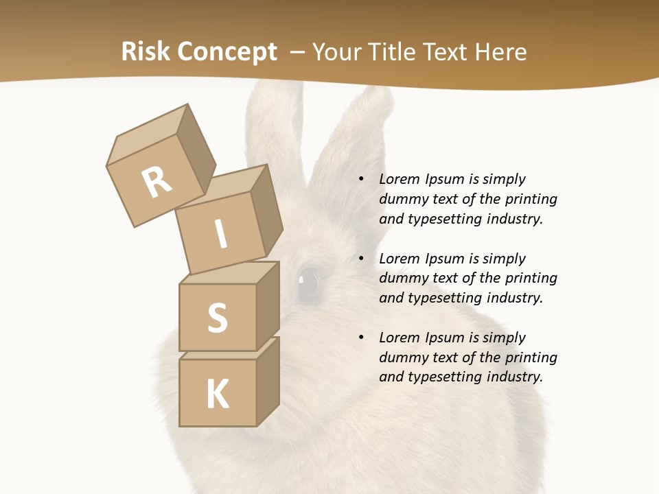 Bunny Pets Hear PowerPoint Template