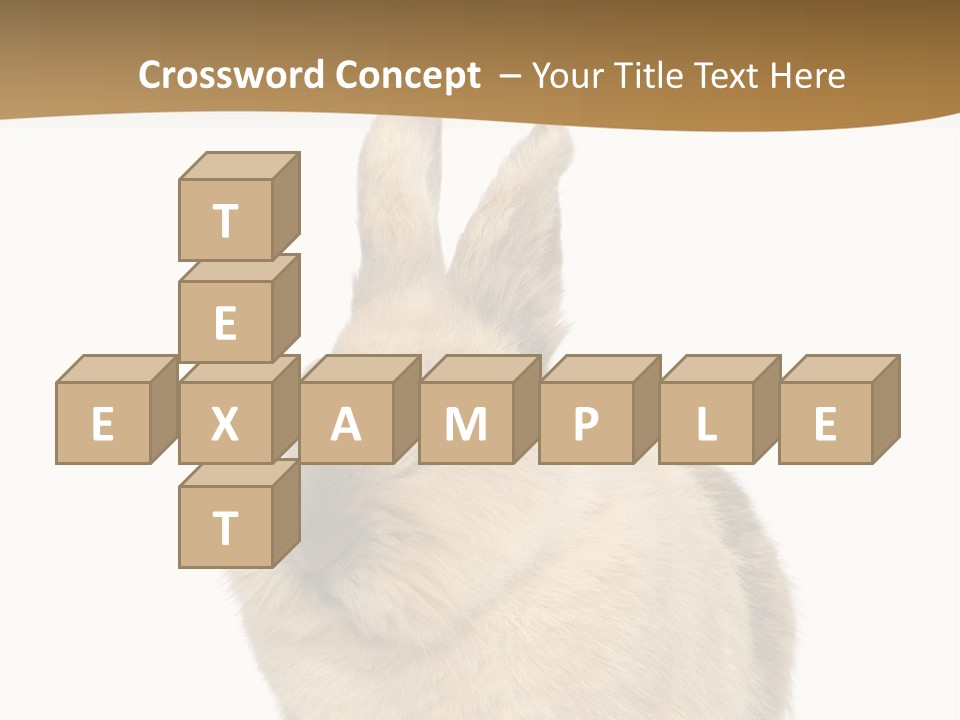 Bunny Pets Hear PowerPoint Template