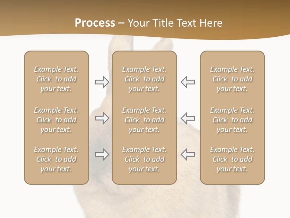 Bunny Pets Hear PowerPoint Template