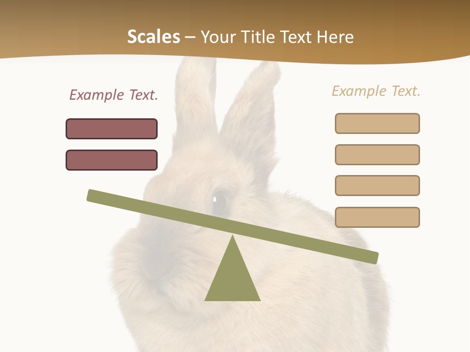 Bunny Pets Hear PowerPoint Template