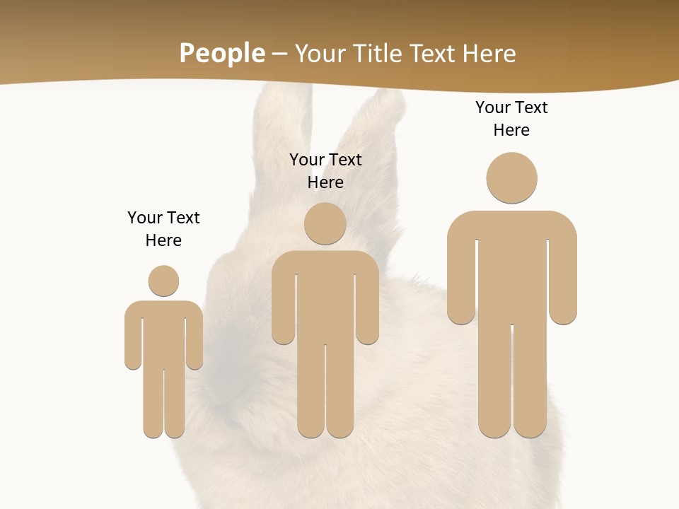 Bunny Pets Hear PowerPoint Template
