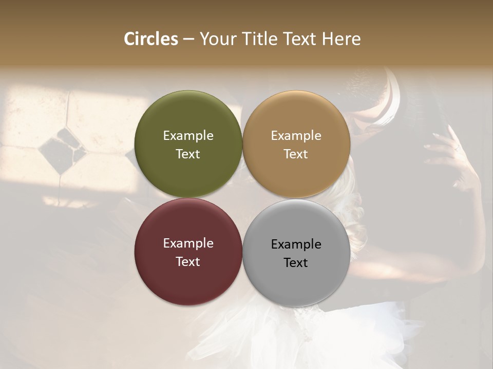 Love Married Ceremony PowerPoint Template